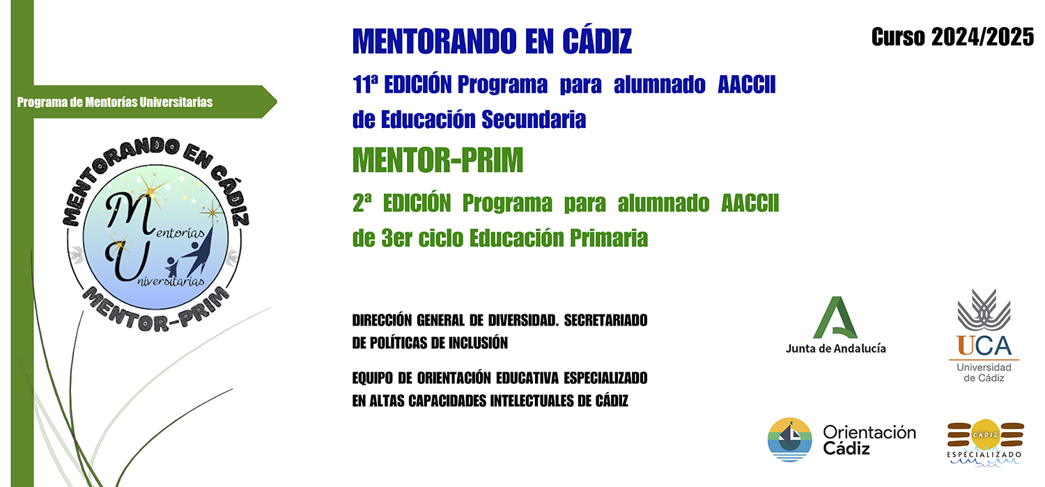 Finalizan con éxito las mentorías universitarias para alumnado con altas capacidades intelectuale...