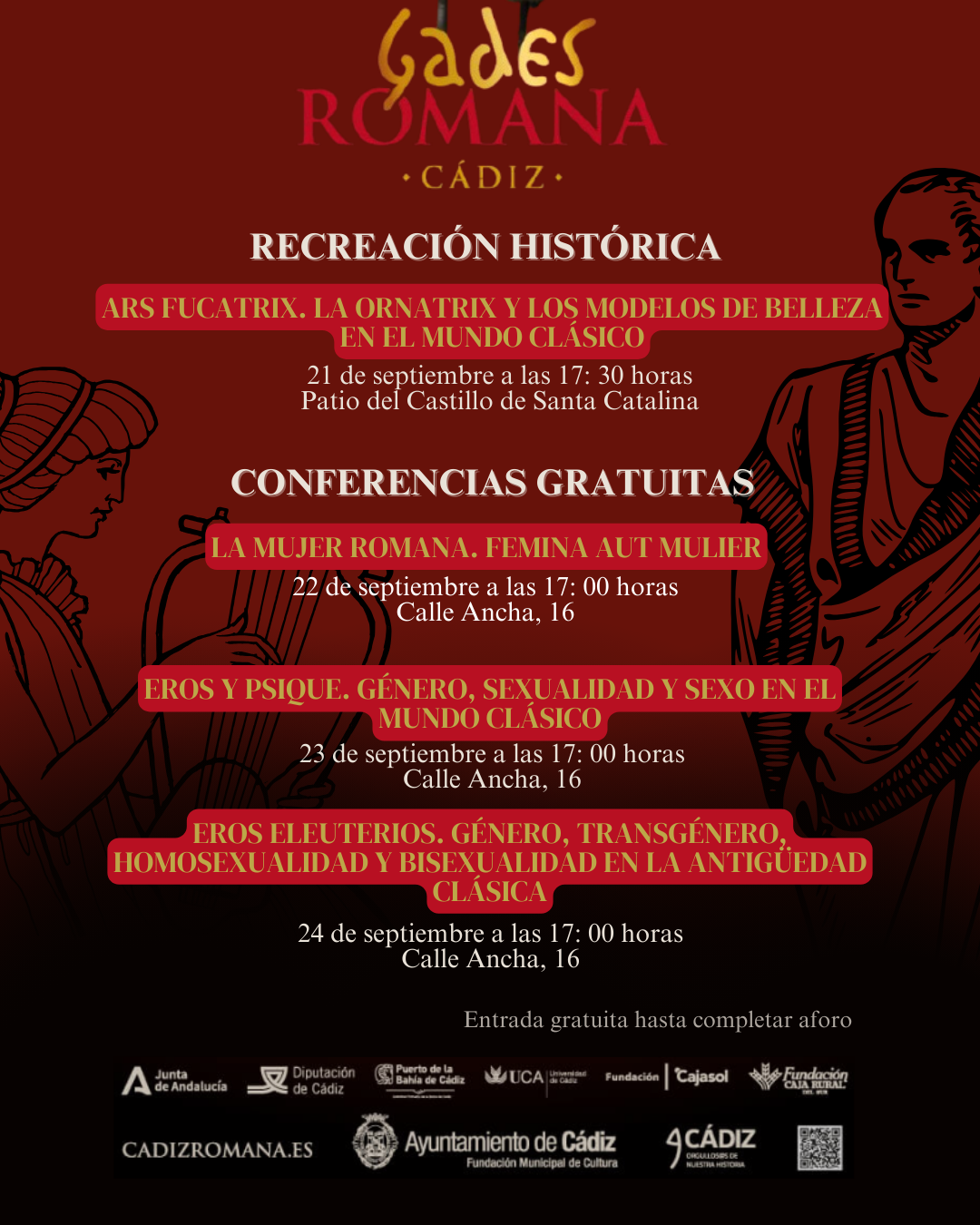 Celebración de Gades Romana en Cádiz
