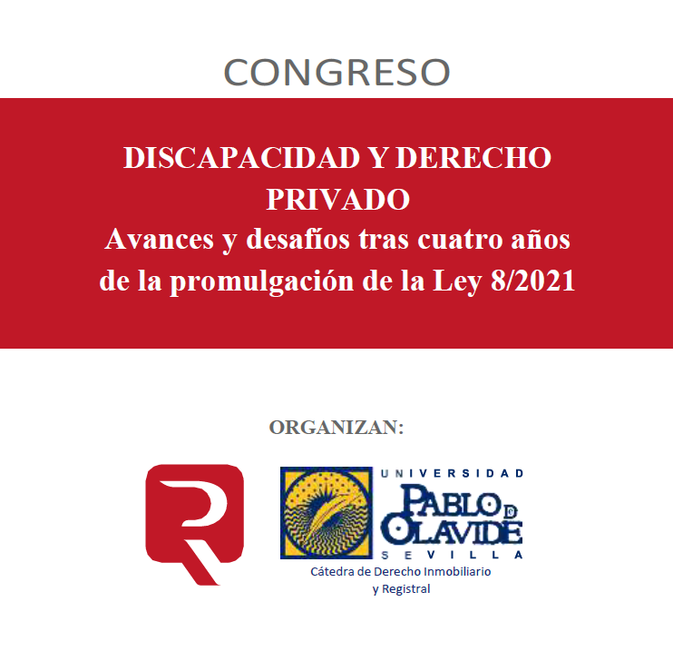 Congreso “Discapacidad y Derecho Privado” en la Universidad Pablo de Olavide