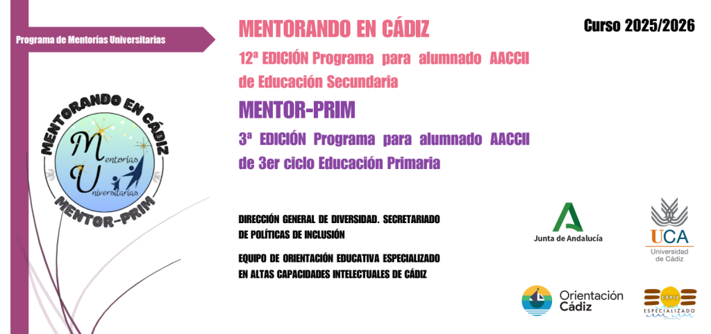 Programa de Mentorías Universitarias 2025/2026