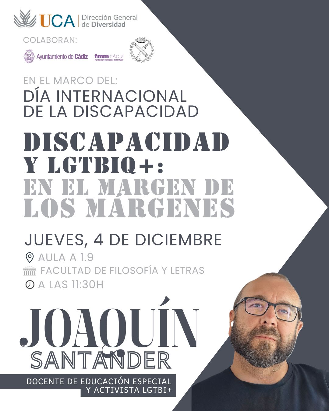 Ponencia Discapacidad y LGTBIQA+: En el margen de los márgenes
