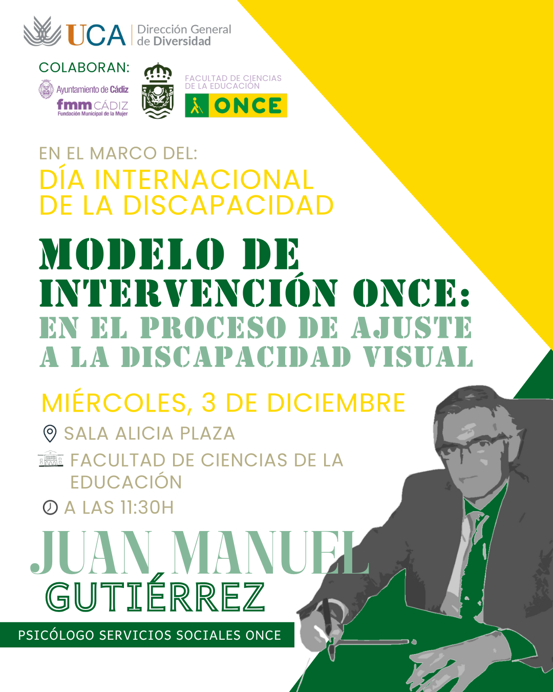 Ponencia Discapacidad Visual: Modelo de Intervención ONCE como proceso de ajuste