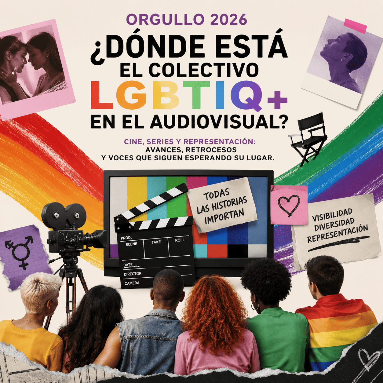 Orgullo 2026: la representación LGBTIQ+ en el audiovisual, ¿avance o retroceso?