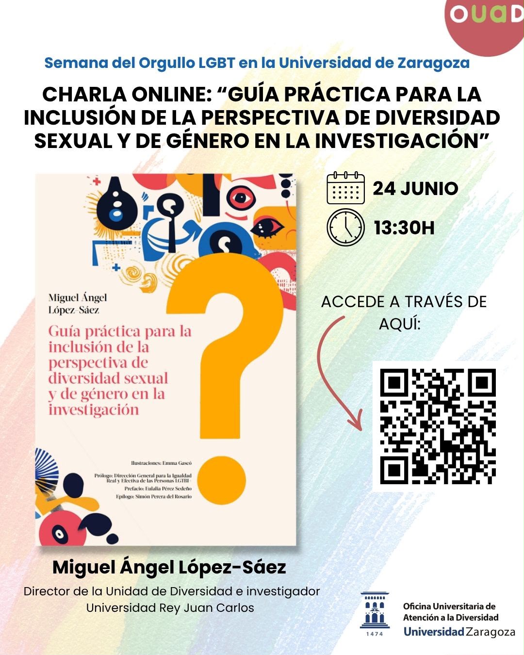 Charla Online: “Guía práctica para la inclusión de la perspectiva de diversidad sexual y de géner...